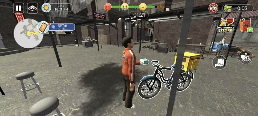 精彩截图-所有澳门金沙网址汉化版下载-所有澳门金沙网址外卖员模拟器下载 v1.21 安卓版4